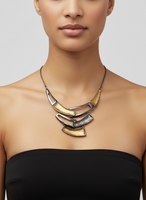 Collar Statement Necklace Chain Fashion Jewelry
