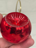 Vintage Premier Double Indent Blown Glass Christmas Ornament
