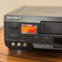 Sony Hi-Fi Stereo Video Cassette Recorder SLV-N50 Tested-Works-No Remote