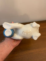 Vintage Franklin Mint Imperial Puppy of Sumatra 1987 Hand Painted Porcelain Figurine
