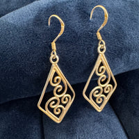 925 MC Silver Dangle Earrings