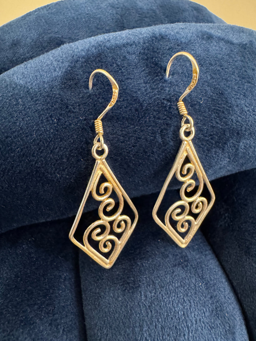 925 MC Silver Dangle Earrings