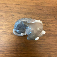 Vintage Lladro Porcelain Mini Kitten Cat Collectible Daisa 1985