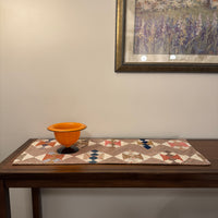 Handmade Vintage Quilt Fall-Halloween Table Runner