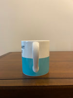 Kate Spade New York Lenox “One Smart Cookie” Ceramic Mug – White & Turquoise
