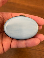 Vintage Limoges Porcelain Trinket Box Hand Painted in France
