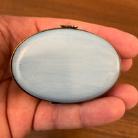 Vintage Limoges Porcelain Trinket Box Hand Painted in France