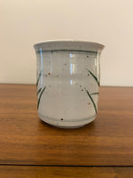 Handmade Speckled Glaze Porcelain Mug Bamboo Design

