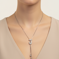 J Letter Alphabet Adjustable Necklace Fashion Jewelry