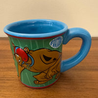 Hanna Barbera Scooby Doo Scoobert Football 3-D Relief Mug
