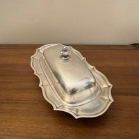 Vintage Silverplated Butterdish