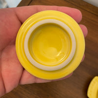 Fiesta-ware Sugar and Creamer Set with Tray P86 Post 86