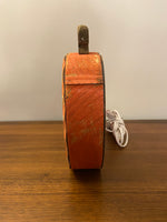 Lighted Wooden Halloween Decor Jack-O'-Lantern
