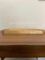 Vintage American Octagon Plastic Gold Frame Small Mirror
