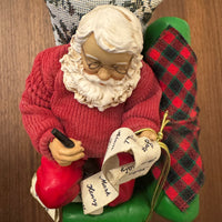 Possible Dreams Clothtique Santa Claus Christmas Holiday Decor 2001