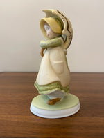 Holly Hobbie Porcelain Figurine Showers of Sunshine Designers Collection
