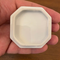 Herend Hungary Octagon Shaped Porcelain Trinket box Kitten 6074/AV