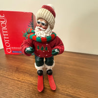Possible Dream Clothtique Santa Claus Network Gift 2001-2002 Christmas Decor