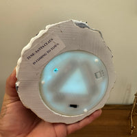 Snow Globe Santa and Sleigh Swirling LED Lighted Animated Glitter Christmas Decor