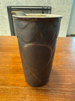 Starbucks Fish-Dragon-Mermaid Scales Design 10 Oz Porcelain Tumbler Mug with Lid
