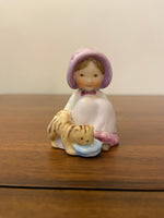 Vintage Holly Hobbie Small Porcelain Figurine
