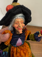 Witch Figure Halloween Decor
