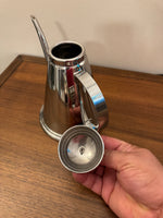 Vintage VeV INOX Italian Kettle Oil Tea Coffee Pot
