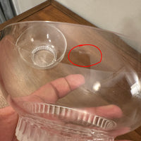 Rene Lalique Crystal Bowl Set of 2 France READ