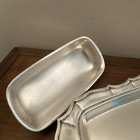 Vintage Silverplated Butterdish