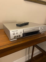 Mitsubishi Vcr Vhs Hi-Fi Precision TurboDrive HS-U449 with Remote Control
