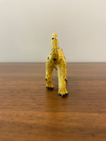 Brass Enameled Cloisonne Cheetah Figurine
