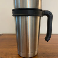 Pre-owned YETI Stainless Steel Large Mug With An Interest Sticker