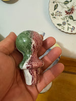 Italian Lavorazione Glass Art Murano Vase with Stopper
