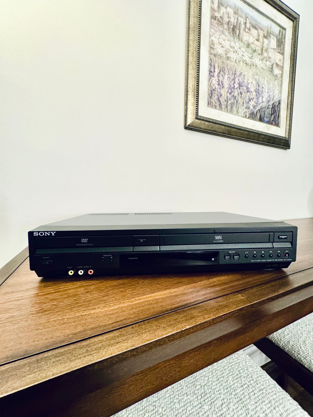 Sony DVD Player Vcr Cassette Recorder SLV-D380P