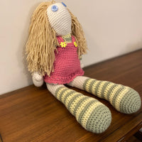 Handmade Crochet Large Doll