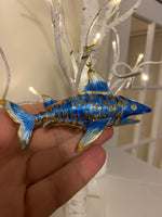 Cloisonne Enamel Fish Shark-Crab- Pendant-Ornament
