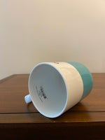 Kate Spade New York Lenox “One Smart Cookie” Ceramic Mug – White & Turquoise
