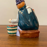 ENESCO Ye Olde Peddlers Apple Annie Porcelain Figurine