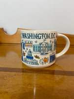 Washington DC Starbucks Been There Series Porcelain Mug
