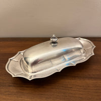 Vintage Silverplated Butterdish