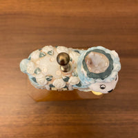 Porcelain Carrousel 2nd Edition Lamb Music Box Tune It's A Small World