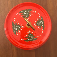 Vintage Waechtersbach West-Germany Christmas Tree Cookies 2 Tiered Stand