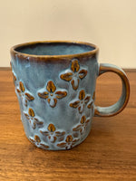 Starbucks Mug Flowers Relieve 16oz 2008
