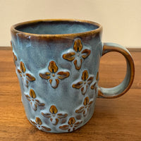 Starbucks Mug Flowers Relieve 16oz 2008