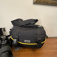 Nikon D80 Digital Camera with 2 Lenses and Carry Case Charger and Battery, Cable, Adopter