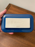 Le Creuset Ceramic Stoneware Butter Dish Blue-0705
