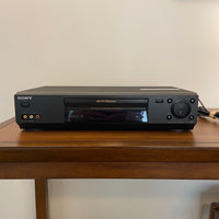 Sony VCR HiFi Stereo Video Cassette Record SLV-N77 Tested Works