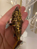 Cloisonne Enamel Fish Shark-Crab- Pendant-Ornament
