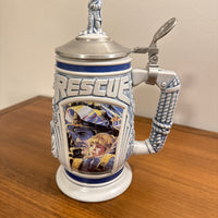 Avon VTG Stein Mug-Cup Rescue Tribute To Rescue Workers 1997