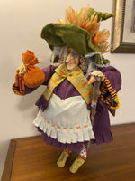 Dept 56 Krinkles by Patience Brewster Witch with Baby Dragons and Stick
